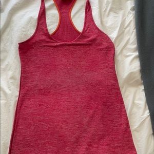 Lululemon cool racerback red size 8